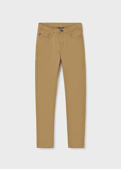 Mayoral 520-022 Spodnie slim fit dla chłopca Kolor duna