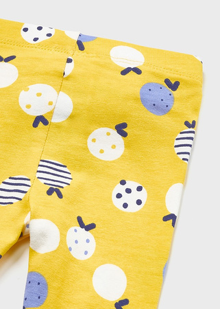 Mayoral Newborn 1745-069 Komplet z bawełny 4-częściowy dla dziewczynki ECOFRIENDS żółty