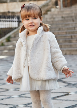 Mayoral Baby 2415-010 Kożuszek dla niemowlęcia Garbanzo
