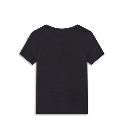 ORIGINAL MARINES DFA3523F Koszulka prążek z nadrukiem Czarna