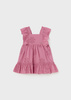 Mayoral Baby 1913-089 Sukienka z haftem i falbanami Hibiscus