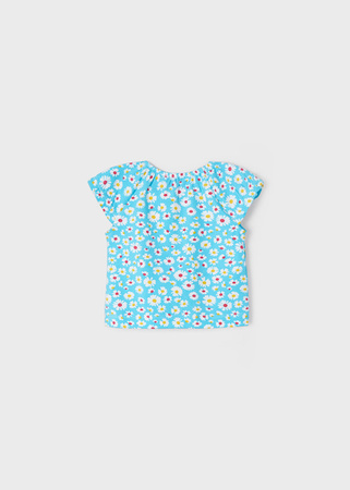 Mayoral baby 1943-075 Komplet 3-częściowy ze spódnicą dla dziewczynki Niebieski