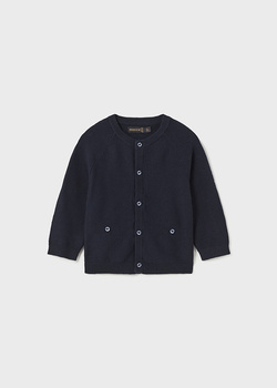 Mayoral Baby 2324-090 Kardigan z gładkiej dzianiny Marino