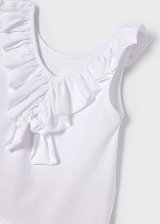 Mayoral Mini 3283-055 Komplet 2-częściowy ze spodenkami dla dziewczynki ECOFRIENDS Magenta