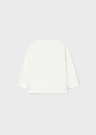 Mayoral Baby 2019-091 Koszulka z długim rękawem z nadrukiem dla chłopca ECOFRIENDS Nata