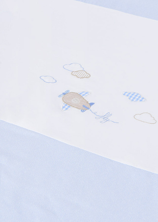 Mayoral Newborn 9247-085 Kocyk bawełniany dla niemowlęcia Blanco