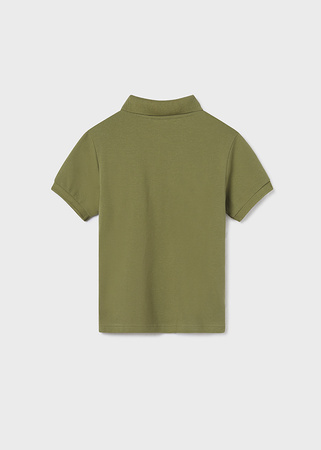 Mayoral Junior 890-082 Koszulka polo z krótkim rękawem ECOFRIENDS dla chłopca Zielona