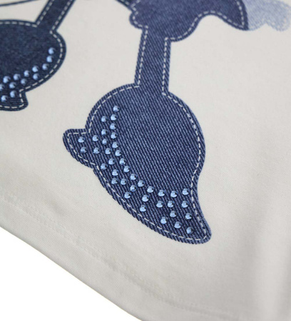 ORIGINAL MARINES DEAV3527F Koszulka z nadrukiem Myszka Minnie Ecru