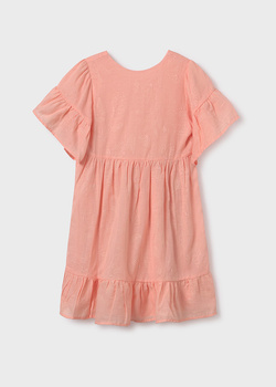 Mayoral Junior 6950-078 Sukienka we wzory dla dziewczynki  Tulipan