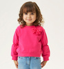 Sarabanda 0A304/00 Bluza z aplikacją dla dziewczynki Fuksja