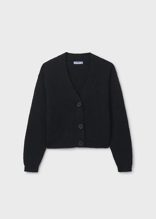 Mayoral Junior 7317-054 Sweter trykotowy Negro