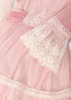 Abel&Lula 5046-030 Sukienka z tiulu plumeti dla dziewczynki Blush