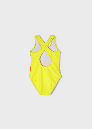 Mayoral Mini 3770-060 Strój kąpielowy (jednoczęściowy) dla dziewczynki Żółty
