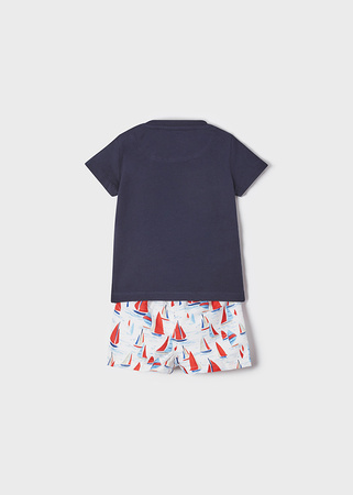 Mayoral Baby 1659-050 Komplet z kąpielówkami dla chłopca Granatowy