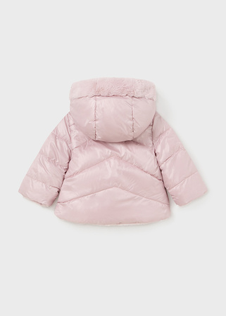 Mayoral Baby 2422-037 Kurtka dwustronna z futerkiem dla dziewczynki Colorete