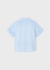 Mayoral Mini 3117-006 Koszula w paski z krótkim rękawem z kołnierzykiem dla chłopca  Burbuja