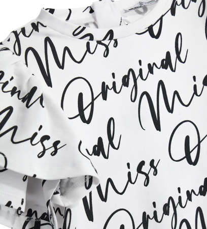 Original Marines DEP3072F Sukienka z nadrukiem Biała