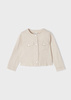 Mayoral Mini 3439-033 Kurtka/katanka z serży dla dziewczynki Beżowa