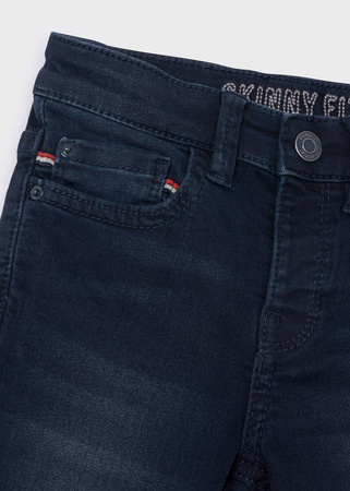 Mayoral Mini 4596-042 Długie spodnie jeansowe slim fit dla chłopca ECOFRIENDS Granatowe