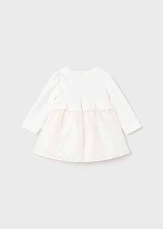 Mayoral Baby 2972-034 Sukienka odświętna Blanco roto