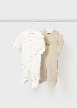 Mayoral Newborn 2714-039 Komplet 2 pajacyki Soja