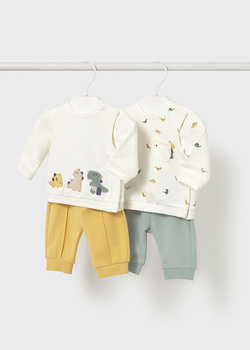 Mayoral Newborn 2620-065 Komplet 4-częściowy Miel-Iluvi