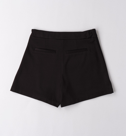 Ido 4B719/00 Krótkie spodenki/spódnico-spodenki z kieszenią Negro