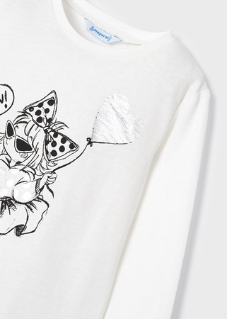 Mayoral Mini 4856-028 Dres 3-częściowy dla dziewczynki szary