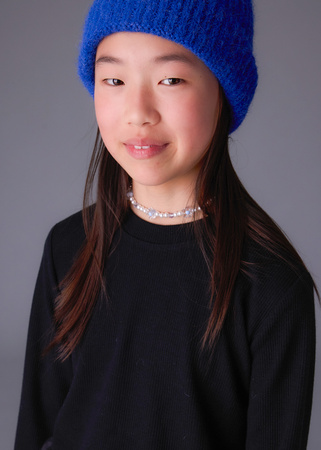 Mayoral Junior 7030-032 Koszulka z długim rękawem w prążek z płatkami Negro