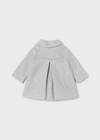 Mayoral Newborn 2404-033 Płaszcz dla dziewczynki Szary