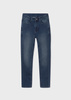 Mayoral Junior 6516-010 Spodnie jeansowe slim fit dla chłopca Kolor grey blue