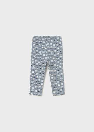 Mayoral Baby 2737-089 Leginsy w nadruk Blue bell