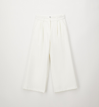 Ido 4G720 Spodnie szerokie garniturowe Śmietanka