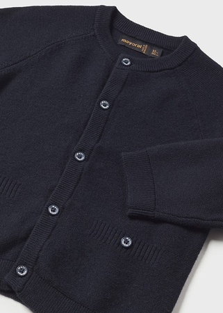 Mayoral Baby 2324-090 Kardigan z gładkiej dzianiny Marino