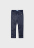Mayoral Mini 4545-093 Długie spodnie z serży dla dziewczynki Marino