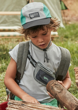 Mayoral Mini 3036-045 Koszulka z aplikacją Gris