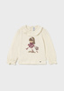 Mayoral Baby 2076-022 Koszulka z długim rękawem z nadrukiem Mac-rosado