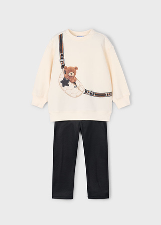 Mayoral Mini 4727-056 Komplet 2-częściowy z leginsami Negro