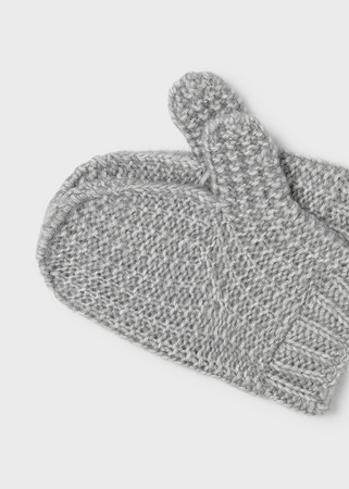 Mayoral 10535-018 Komplet czapka, szalik i rękawiczki dla dziewczynki Acero vig