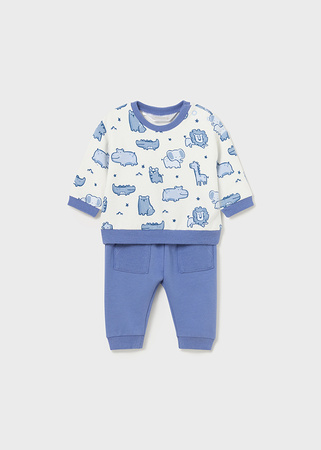 Mayoral Newborn 2682-028 Komplet 4-częściowy dla chłopca Cielo