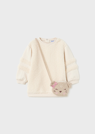 Mayoral Baby 2986-056 Sukienka z torebką Garbanzo