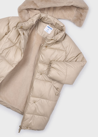 Mayoral Mini 4447-059 Długa kurtka Vison