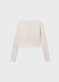 Mayoral Junior 7313-079 Sweter Crudo