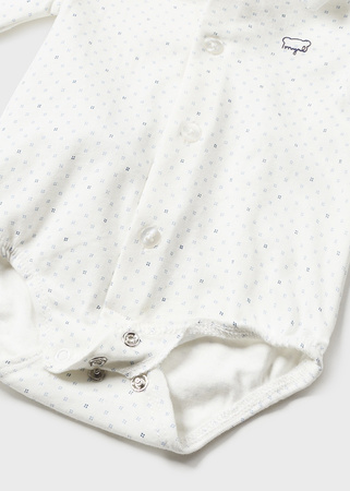 Mayoral Newborn 2759-071 Body koszulowe z długim rękawem ECOFRIENDS Azules