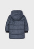 Mayoral Mini 4462-081 Kurtka zimowa z futerkiem dla chłopca szara