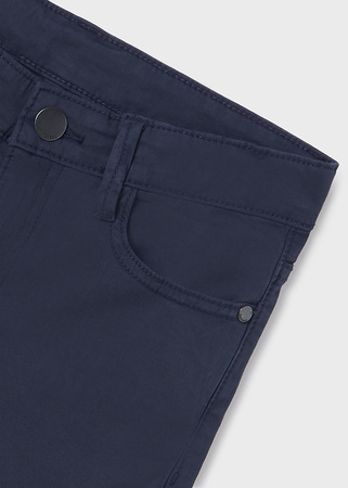 Mayoral Junior 520-012 Spodnie slim fit dla chłopca ECOFRIENDS Kolor granatowy