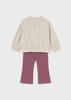 Mayoral Baby 2740-036 Komplet 2-częściowy z leginsami dzwonami Rosado