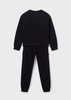 Mayoral Junior 7832-055 Dres dla dziewczynki Negro