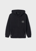 Mayoral Junior 6476-088 Bluza chłopięca z kapturem kolor negro