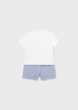 Mayoral Newborn 1626-016 Komplet 4-częściowy dla chłopca Cerulean